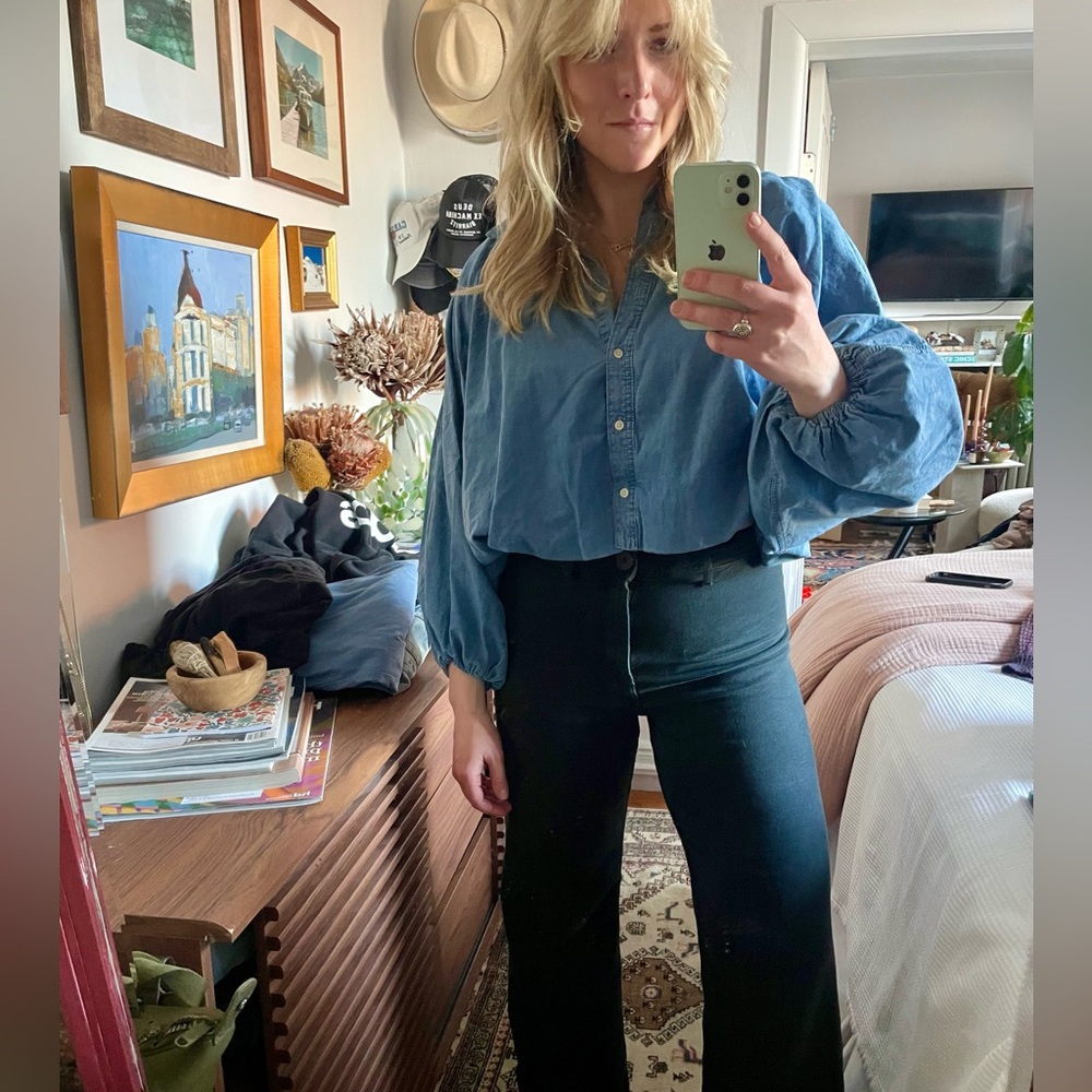 Denim Button Down